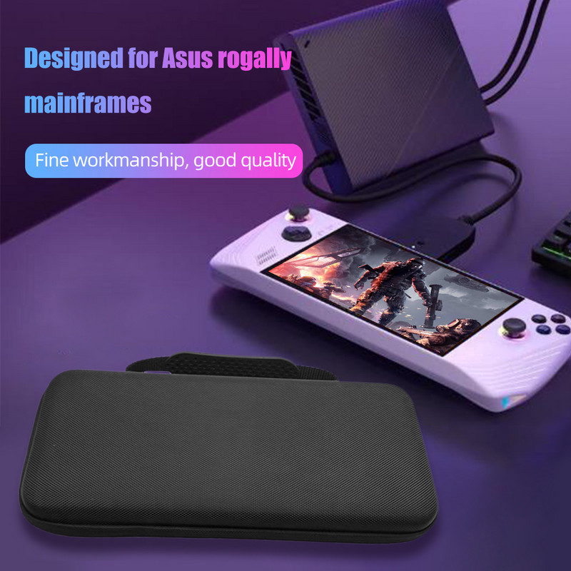 Kaasaskantav kandekott Asus ROG Ally põrutuskindel kaitsev reisikohver hoiukoti konsooli kaitseümbrise tarvikud