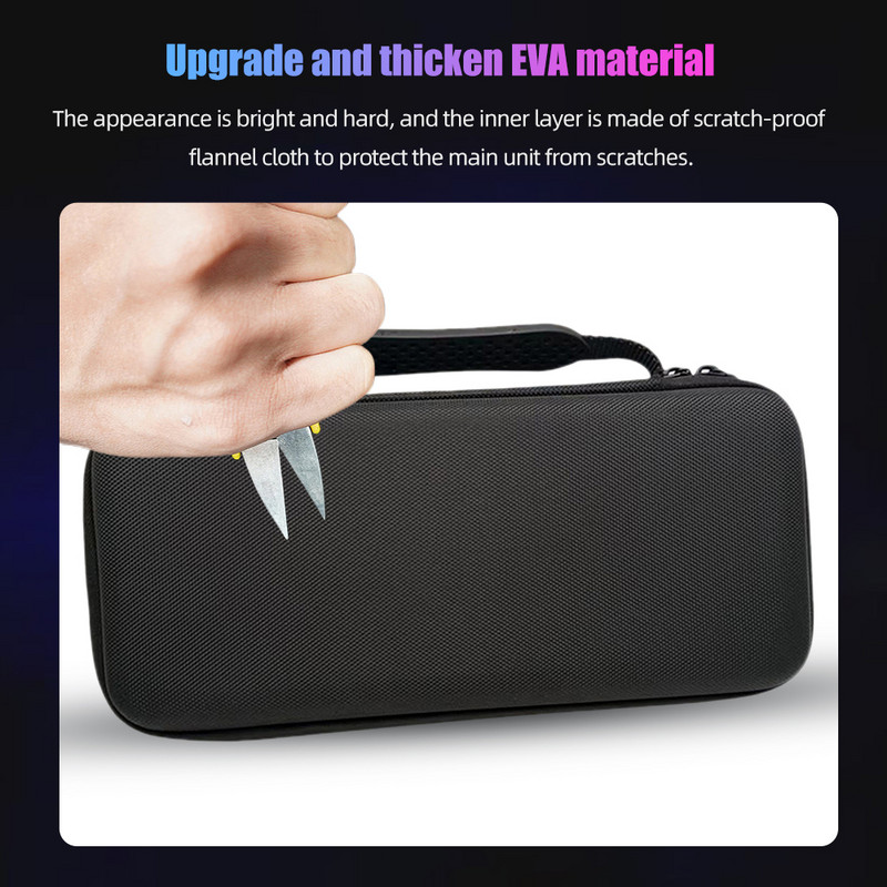 Kaasaskantav kandekott Asus ROG Ally põrutuskindel kaitsev reisikohver hoiukoti konsooli kaitseümbrise tarvikud