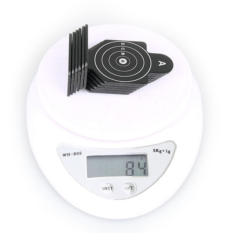 6 tk/partii taktikaliste laskmismärkide komplekt Kasulik jahipidamiseks Airsofti märklaud gz330180