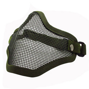 AIRSOFTA taktinė Airsoft kaukė lauko medžioklei metalo tinklelio apsauginė kaukė karinė BB ginklo šaudymo dažasvydžio priedai