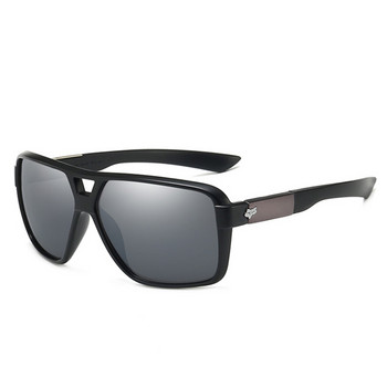 Чисто нови мъжки дамски слънчеви очила Fox за шофиране Слънчеви очила с квадратна рамка Мъжки очила Спортни очила UV400 Gafas