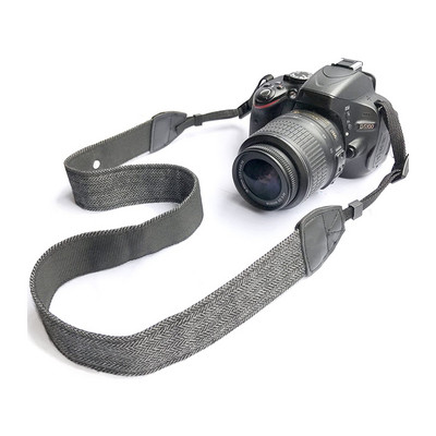 Универсална регулируема каишка за рамо през врата Памучен кожен колан за Nikon Canon DSLR фотоапарати Част за каишка за аксесоари