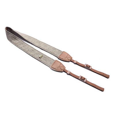 Βαμβακερή δερμάτινη ζώνη με λουράκι ώμου με ρυθμιζόμενη κάμερα για κάμερες Nikon Canon DSLR Εξάρτημα λουράκι