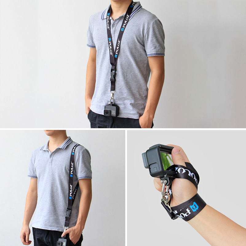 Greitai atsegamas kaklo dirželis, dirželis, skirtas GoPro Hero 11 10 9 8 7 6 5 4 Xiaomi Sjcam EKEN DJI veiksmo kameros priedas