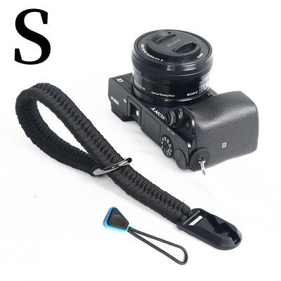 Greito atjungimo jungtis su pagrindu, skirta Sony Canon Nikon Fujifilm Olympus Leica SLR fotoaparato peties dirželiui, rankomis austi apyrankei