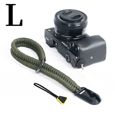 Greito atjungimo jungtis su pagrindu, skirta Sony Canon Nikon Fujifilm Olympus Leica SLR fotoaparato peties dirželiui, rankomis austi apyrankei