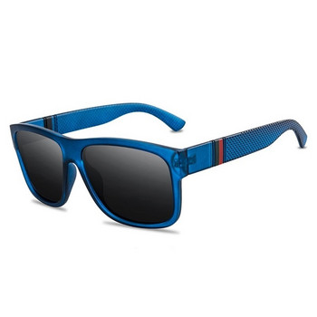 Луксозни ретро поляризирани слънчеви очила Мъжки Дамски Модни квадратни Маркови дизайнерски Слънчеви очила за шофиране Черни нюанси Риболов Противоотблясъци