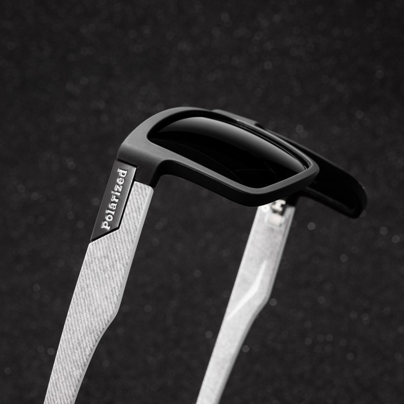 Luksuzne retro polarizirane sunčane naočale Muškarci Ženske modne četvrtaste dizajnerske dizajnerske sunčane naočale za vožnju Crne nijanse Ribolov Protiv odsjaja