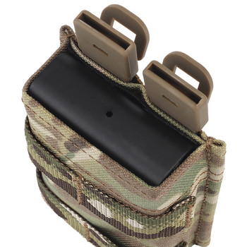 Tactical 5.56 Single AR15 Magazine Pouch KYWI Retention Insert MOLLE Malice Strap Clip for Battle Belt FCPC V5 Vest Paintball