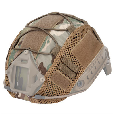 Тактическо камуфлажно покритие за каска с еластичен шнур за лов Военни БЪРЗИ каски Еърсофт аксесоари 11 цвята