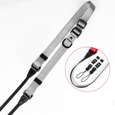 Curea de agățare pentru gât pentru aparatul foto SLR pentru aparatul foto digital DSLR Curea de nailon cu frânghie pentru spate Accesorii reglabile durabile