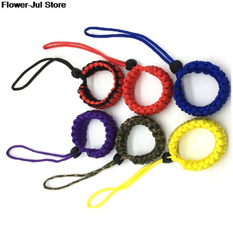 1 τμχ Ρυθμιζόμενη ισχυρή κάμερα Ρυθμιζόμενη με κορδόνι καρπού με λαβή πλέξης κορδόνι για Para Cord DSLR HOT