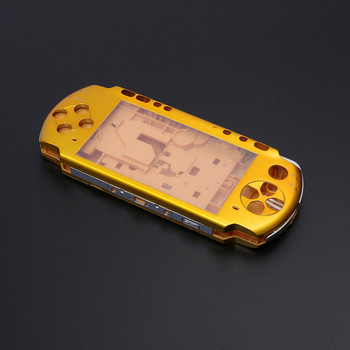 Защитен калъф за обвивка на игрова конзола за Sony PSP 3000 Замяна с бутон + комплект винтове Пълна обвивка на корпуса за PSP 3000