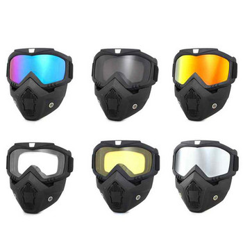 Tactical Face Mask Goggles Proof UV Αντιανεμική μάσκα paintball κατά της ομίχλης Airsoft Shooting Safety Protective Mak