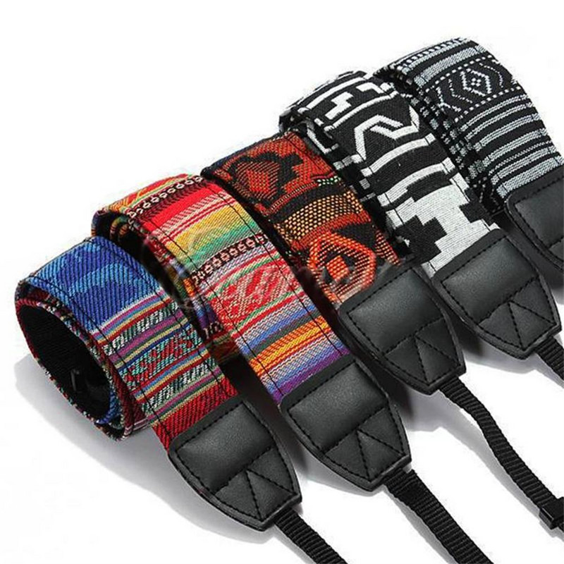 Universalus fotoaparato kaklo pečių dirželis Rankų riešo virvelė nailono virvė, reguliuojamas vintage SLR fotoaparato fotografavimo diržas, fotoaparato apyrankė