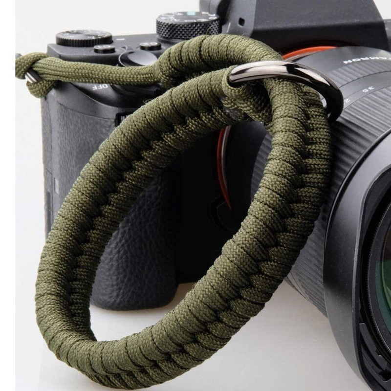 Kaamera rihm Kaamera randmepael käepide Paracord punutud randmepael Sony Pentax Panasonicu DSLR kaamera köis H3CA