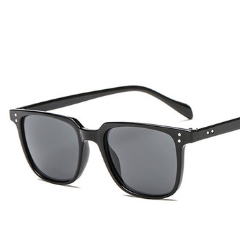ZXWLYXGX Маркови дизайнерски слънчеви очила Мъжки шофьорски сенници Мъжки ретро слънчеви очила Мъжки квадратни рамки Огледало Лято UV400 Oculos de sol