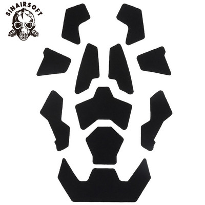 Nagy vágású, gyors sisak, szőrös ragasztó varázsmatricák tapaszok horog-hurok készlet sisakhoz módosított rögzítővel ragadós kiegészítők