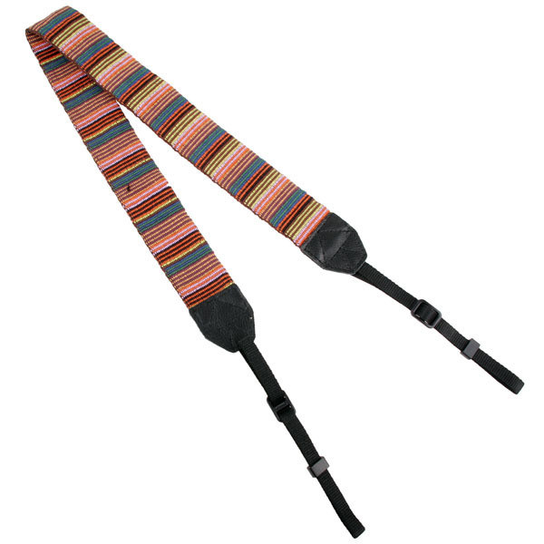 Λουράκι ώμου κάμερας Universal ρυθμιζόμενο βαμβακερό δερμάτινο πλέγμα ζώνης για λαιμόκοψη για Canon Εξάρτημα αξεσουάρ Sony Nikon DSLR