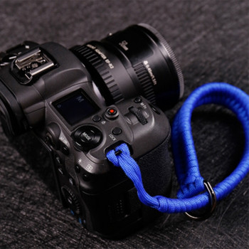 Λουράκι χειρός κάμερας Κάμερα ιμάντες χειρός γρήγορης αποδέσμευσης, φορητό εξάρτημα Βολικό λουρί καρπού κάμερας Νάιλον πλεκτό σχοινί