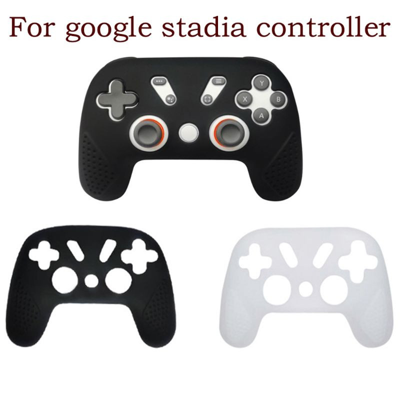 Játékvezérlő védőburkolatú tok, puha szilikon bőr - Google Stadia Premiere Edition játékvezérlő H3CA