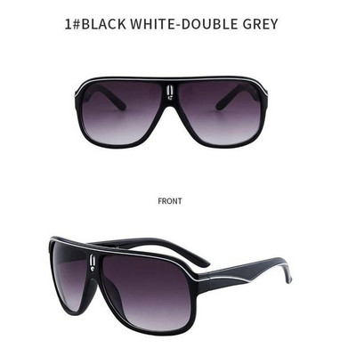 Nauji kvadratiniai akiniai nuo saulės Vyriški vintažiniai retro sportiniai vairavimo akiniai nuo saulės Negabaritiniai spalvingi lauko akiniai Gafas De Sol Hombre