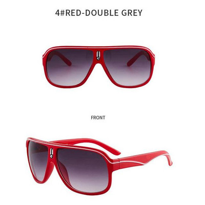 Nauji kvadratiniai akiniai nuo saulės Vyriški vintažiniai retro sportiniai vairavimo akiniai nuo saulės Negabaritiniai spalvingi lauko akiniai Gafas De Sol Hombre