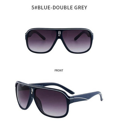 Nauji kvadratiniai akiniai nuo saulės Vyriški vintažiniai retro sportiniai vairavimo akiniai nuo saulės Negabaritiniai spalvingi lauko akiniai Gafas De Sol Hombre