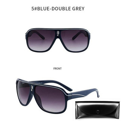 Nauji kvadratiniai akiniai nuo saulės Vyriški vintažiniai retro sportiniai vairavimo akiniai nuo saulės Negabaritiniai spalvingi lauko akiniai Gafas De Sol Hombre