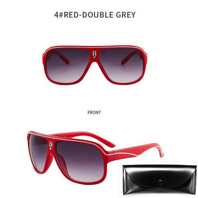 Nauji kvadratiniai akiniai nuo saulės Vyriški vintažiniai retro sportiniai vairavimo akiniai nuo saulės Negabaritiniai spalvingi lauko akiniai Gafas De Sol Hombre