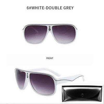 Nauji kvadratiniai akiniai nuo saulės Vyriški vintažiniai retro sportiniai vairavimo akiniai nuo saulės Negabaritiniai spalvingi lauko akiniai Gafas De Sol Hombre