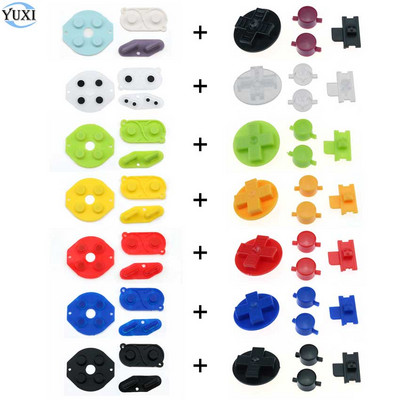 YuXi Rubber Conductive Button ABD pad Силиконов Start Select Keypad & DIY Buttons Set For Gameboy Classic GB Ремонтни части
