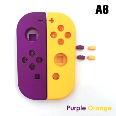 Pakaitinis korpusas joy-Con Shell dėklo rinkinys, skirtas Switch NS NX konsolei ir dešiniajam kairiajam SL SR mygtukams Joycon valdiklio apvalkalas