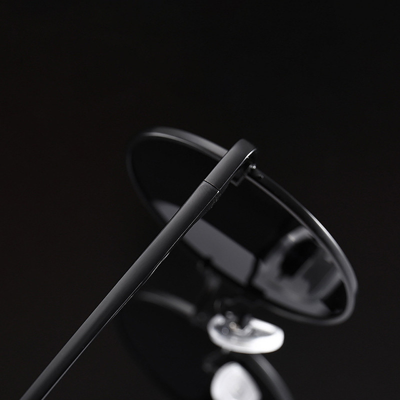 Retro Klasikiniai Akiniai nuo saulės Apvalūs akiniai Vyrai Moterims Žvejybos Akiniai Akiniai Stovyklavimui Žygiams Vairavimo akiniai Metalo rėmeliai Akiniai nuo saulės