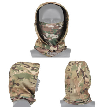 Μάσκα Tactical Paintball Breathable Military Airsoft Combat Μάσκα κεφαλής κυνηγιού μοτοσικλέτας Balaclava Cap Face Mass
