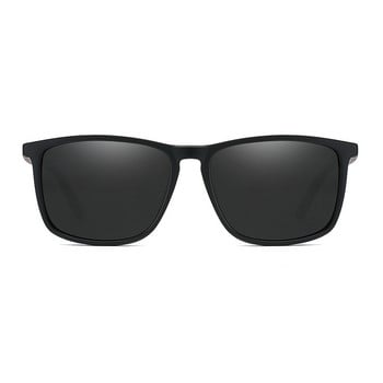 Поляризирани ретро слънчеви очила Мъжки маркови дизайнерски класически квадратни слънчеви очила Мъжки модни нюанси Огледало Gafas De Sol Hombre