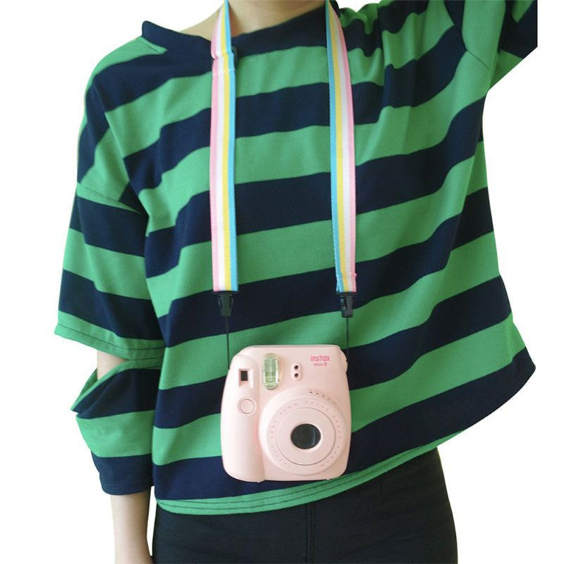 Kaklo pečių diržo juosta, skirta PL-D Fujifilm Fuji Film Instax Mini 90 70 50 25 7S 9 8 8 momentinio spausdinimo kamera