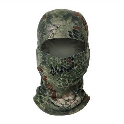 Taktička maska za cijelo lice Balaclava Multicam Jungle Rattlesnake kamuflažna za biciklizam na otvorenom Airsoft Paintball lov maska za lice