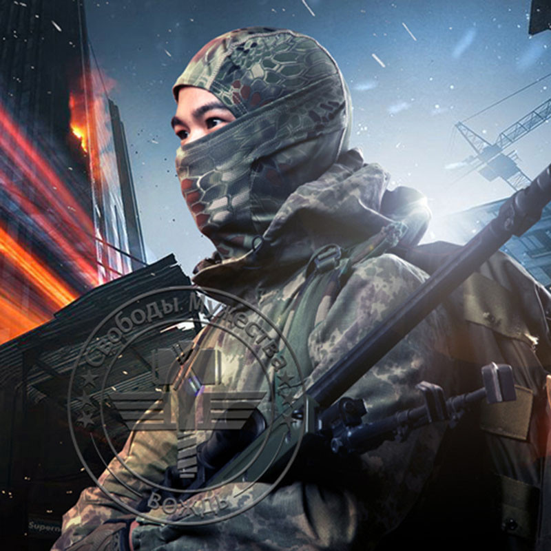 Taktička maska za cijelo lice Balaclava Multicam Jungle Rattlesnake kamuflažna za biciklizam na otvorenom Airsoft Paintball lov maska za lice