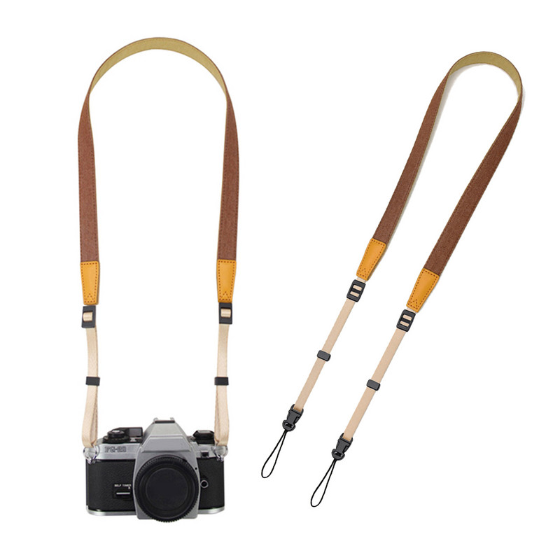 Besegad fotoaparato peties dekompresinis dirželis, skirtas Canon Nikon Fuji Pentax Leica Sony DSLR fotoaparatui