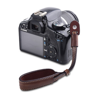 DSLR камера Каишка за ръка Каишка за ръка от PU кожа за Nikon Canon SONY Fujifilm Olympus Panasonic Pentax Камера