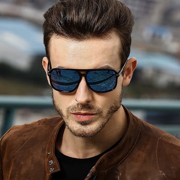 2023 Модни мъжки модни готини квадратни стилни градиентни поляризирани слънчеви очила Driving Vintage Brand Design Евтини слънчеви очила Oculos De Sol