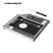 9,5 mm 12,7 mm aluminijski 2nd Second HDD Caddy 9,5 mm SATA 3.0 za 2,5'' SSD DVD CD-ROM kućište Adapter Pogon tvrdog diska