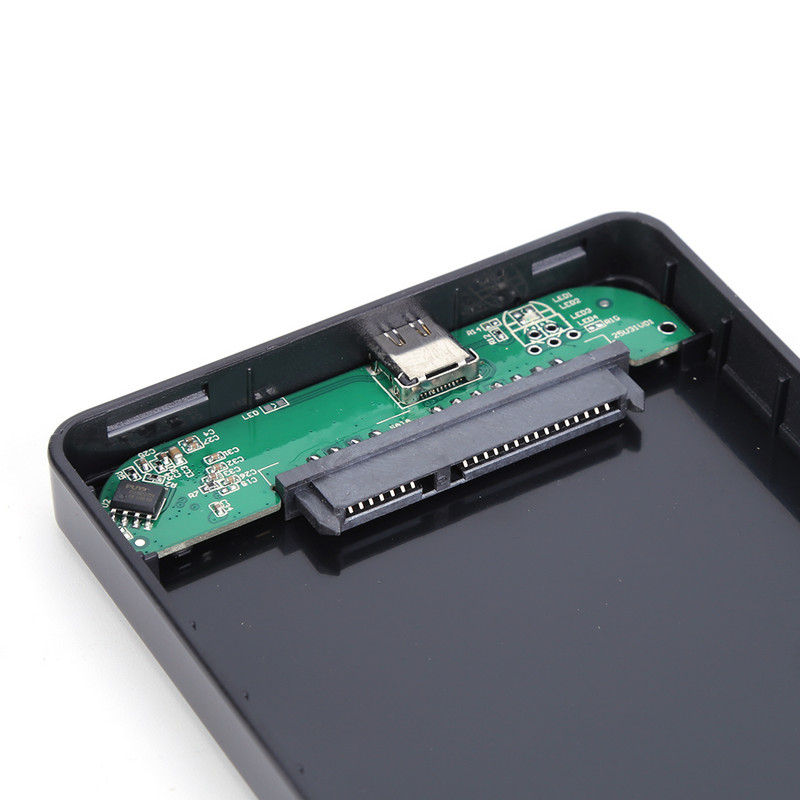 USB3.1 kućište za tvrdi disk 2,5 inča HDD kućište s USB3.0 do Type-C kabelom prijenosno kućište za tvrdi disk za SATA 1/2/3 HDD ili SSD