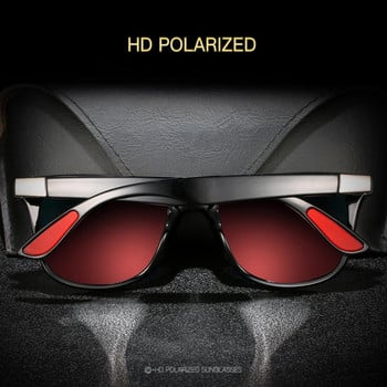 Модни класически поляризирани слънчеви очила Мъже Дами Квадратни слънчеви очила Антирефлексни очила Пътуване Риболов Колоездене Слънчеви очила UV400