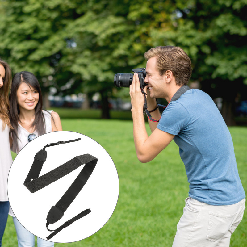 SLR fotoaparato dirželis ant peties Mikro viengubi dirželiai Fotografai Kaklo diržas Medvilnė