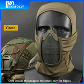 Wosport Headdgear Weai Resistant Quality Assurance Κράνος Military Tactical Balaclava Cap Hunting Προστατευτικό κάλυμμα κεφαλής αναπνεύσιμο