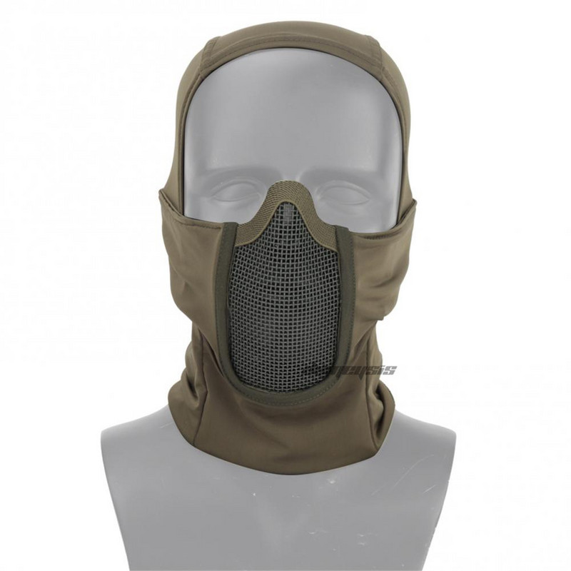 Wosport Headdgear Weai Resistant Quality Assurance Κράνος Military Tactical Balaclava Cap Hunting Προστατευτικό κάλυμμα κεφαλής αναπνεύσιμο