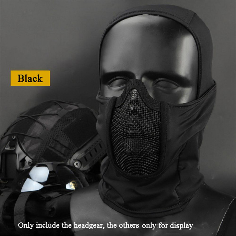Wosport Headdgear Weai Resistant Quality Assurance Κράνος Military Tactical Balaclava Cap Hunting Προστατευτικό κάλυμμα κεφαλής αναπνεύσιμο