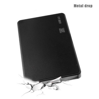 Πλαστική θήκη σκληρού δίσκου 3TB USB 2.0/3.0 2,5 ιντσών SATA SSD HDD Mobile Case